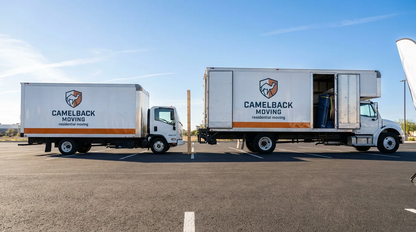 Moving truck size capacity guide in Bowling Green